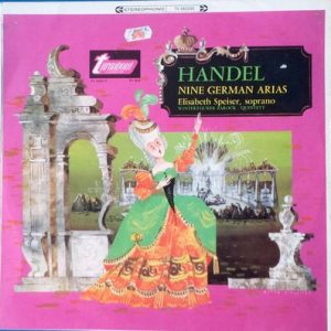 Georg Friedrich Handel - Nine German Arias