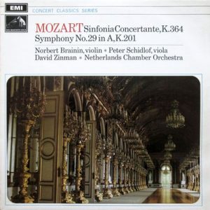 Wolfgang Amadeus Mozart - Sinfonia Concertante, K.364 - Symphony No.29 In A, K.201