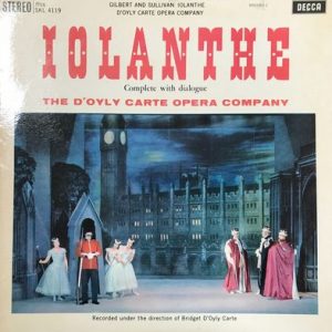Gilbert & Sullivan - Iolanthe
