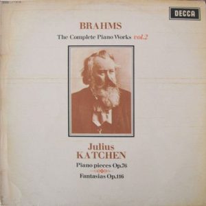 Johannes Brahms - The Complete Piano Works Vol. 2