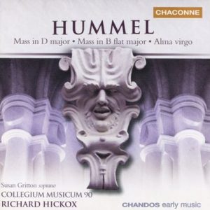Johann Nepomuk Hummel - Mass In D Major - Mass In B Flat Major - Alma Virgo