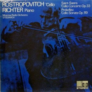 Saint-Saens Cello Concerto Op.33, Prokofiev Cello Sonata Op.119