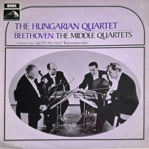 Ludwig van Beethoven - The Middle Quartets, Volume 1