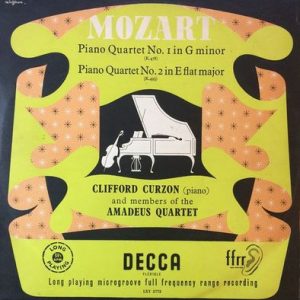 Wolfgang Amadeus Mozart - Piano Quartet No. 1 In G Minor / Piano Quartet No. 2 In E Flat Major