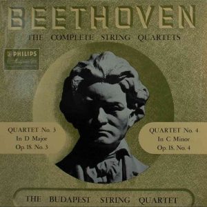 Ludwig van Beethoven - The Complete String Quartets: Quartet No. 3 In D Major Op. 18 N. 3 / Quartet No. 4 In C Minor Op. 18 No. 4