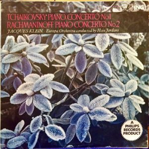 Jacques Klein - Tchaikovsky Piano Concerto No1, Rachmaninoff Piano Concerto No2