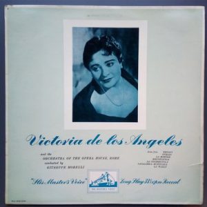 Victoria De Los Angeles, Orchestra Del Teatro Dell'Opera Di Roma, Giuseppe Morelli - Operatic Arias Sung By Victoria De Los Angeles