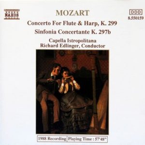 Wolfgang Amadeus Mozart - Concerto For Flute & Harp, K. 299 / Sinfonia Concertante K. 297b