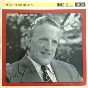 Peter Pears - Recital