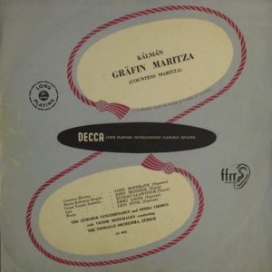 Emmerich Kalman - Grafin Maritza = Countess Maritza