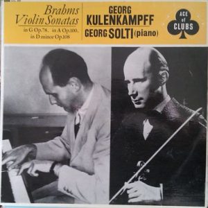Johannes Brahms - Violin Sonatas