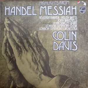 Georg Friedrich Handel - Highlights From Messiah