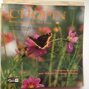 Frederic Chopin - Piano Concerto No 1 In E Minor / Andante Spianato And Grande Polonaise Brillante