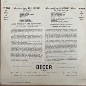 Ralph Benatzky - Selections From Im Weissen Rossl / Die Geisha