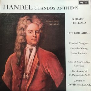 Georg Friedrich Handel - Chandos Anthems
