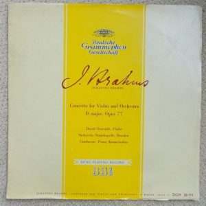 Johannes Brahms - Concerto For Violin And Orchestra D Major, Opus 77