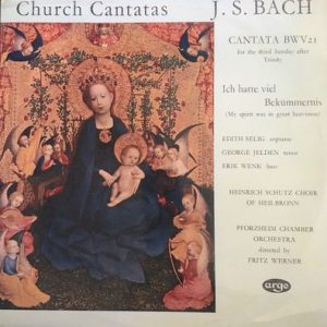 Johann Sebastian Bach - Church Cantatas (Cantata BWV 21 Ich Hatte Viel BekÃ¼mmernis)