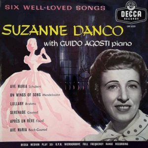 Suzanne Danco - Six Well-Loved Songs