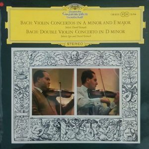Johann Sebastian Bach - Violinkonzert In A-moll Und E-Dur / Konzert FÃ¼r Zwei Violinen In D-moll