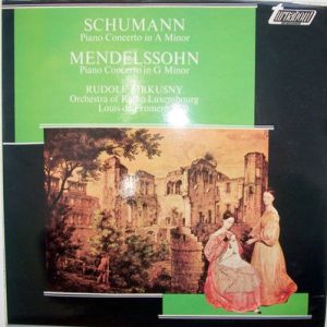 Robert Schumann - Piano Concerto In A Minor, Op. 54 / Piano Concerto No 1 In G Minor, Op. 25