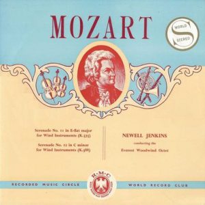Wolfgang Amadeus Mozart - Serenade No.11 In E-Flat Major For Wind Instruments (K.375) / Serenade No.12 In C Minor For Wind Instruments (K.388)