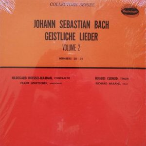 Johann Sebastian Bach - Geistliche Lieder Volume 2 - Numbers 20-38