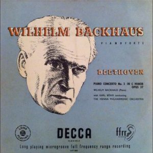 Wilhelm Backhaus - Piano Concerto No. 3 In C Minor Opus 37
