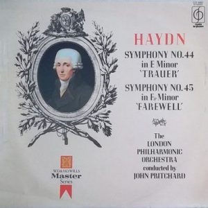 Joseph Haydn - Symphony No. 44 In E Minor 'Trauer', Symphony No. 45 In F# Minor 'Farewell'