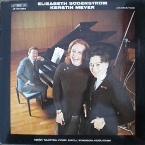 Elisabeth Soderstrom - Kodaly, Tjajkovskij, Dvorak, Purcell, Wennerberg, Geijer, Rossini