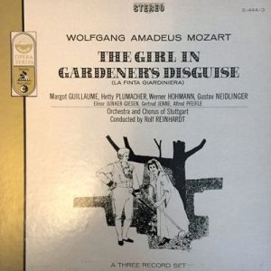 Wolfgang Amadeus Mozart - The Girl In Gardener's Disguise (La Finta Giardiniera)