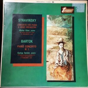 Igor Stravinsky - Concerto For Piano & Wind Orchestra / Piano Concerto NÂº 1