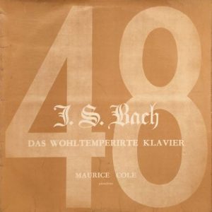 Johann Sebastian Bach - Das Wohltemperirte Klavier  Vol. 5
