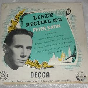 Peter Katin -  Liszt Recital No. 2