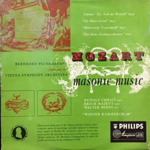 Wolfgang Amadeus Mozart - Masonic Music