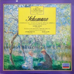 Schumann Vienna Philharmonic Orchestra - Symphony No. 1 In B-Flat Major, Opus 38 ('Spring') D.759 / Piano Concerto In A Minor, Opus 54