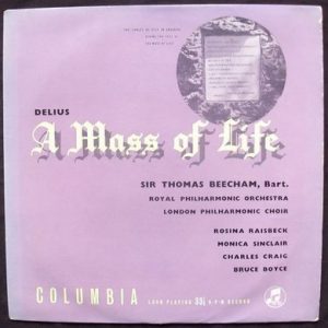 Frederick Delius - A Mass Of Life