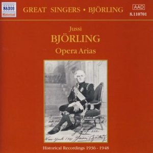 Jussi Bjorling - Opera Arias (Historical Recordings 1936-1948)