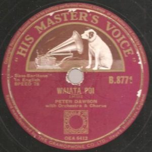 Peter Dawson - Waiata Poi / Waltzing Matilda