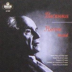 Wilhelm Backhaus - Haydn Recital