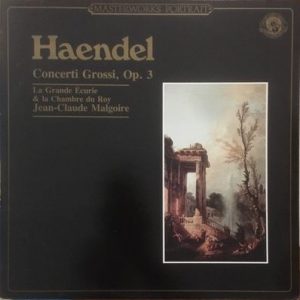 Georg Friedrich Handel - Concerti Grossi, Op 3