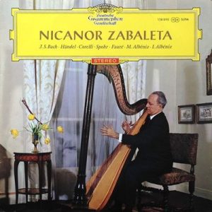 Nicanor Zabaleta - Nicanor Zabaleta, Harfe