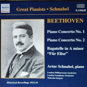 Ludwig van Beethoven - Piano Concertos No.1 & 2, Bagatelle In A Minor "Fur Elise"
