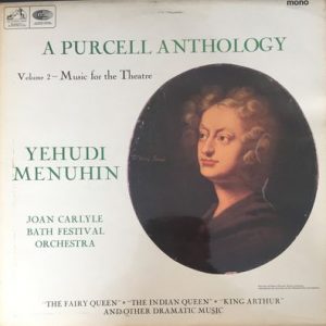 Henry Purcell - A Purcell Anthology Volume 2 - Music For The Theatre