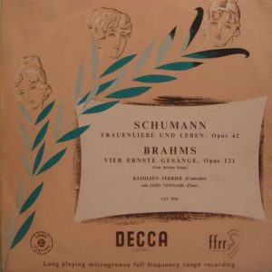 Robert Schumann - Frauenliebe Und Leben, Opus 42 / Vier Ernste GesÃ¤nge, Opus 121