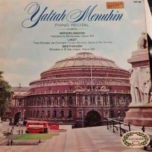Yaltah Menuhin - Piano Recital