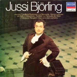 Jussi Bjorling - Arias From Cavalleria Rusticana