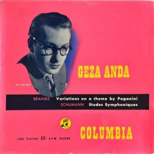 Geza Anda - Variations On A Theme By Paganini / Etudes Symphoniques