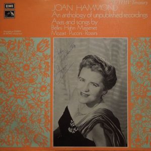 Joan Hammond - An Anthology of Unpublished Recordings