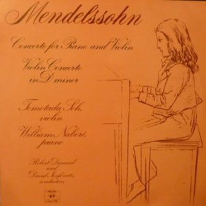 Felix Mendelssohn-Bartholdy - Concerto For Piano And Violin