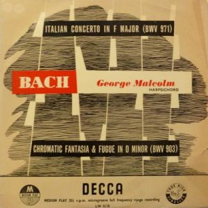Johann Sebastian Bach - Italian Concerto In F Major (BWV 971) / Chromatic Fantasia & Fugue In D Minor (BWV 903)